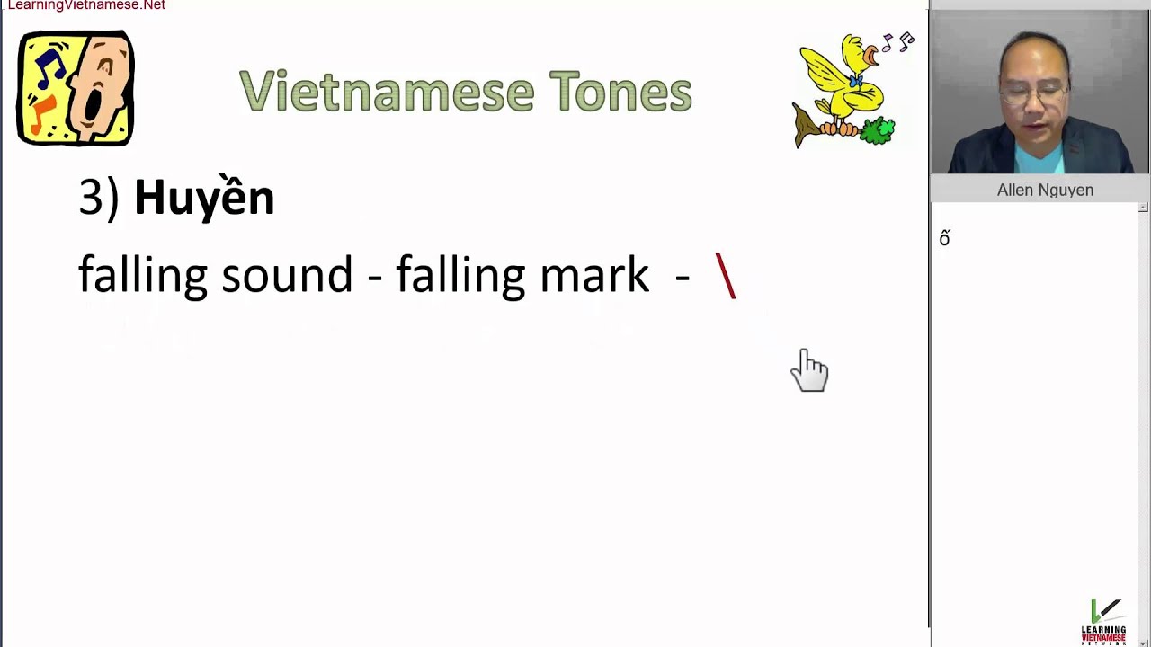 Vietnamese Tones - LearningVietnamese.Net