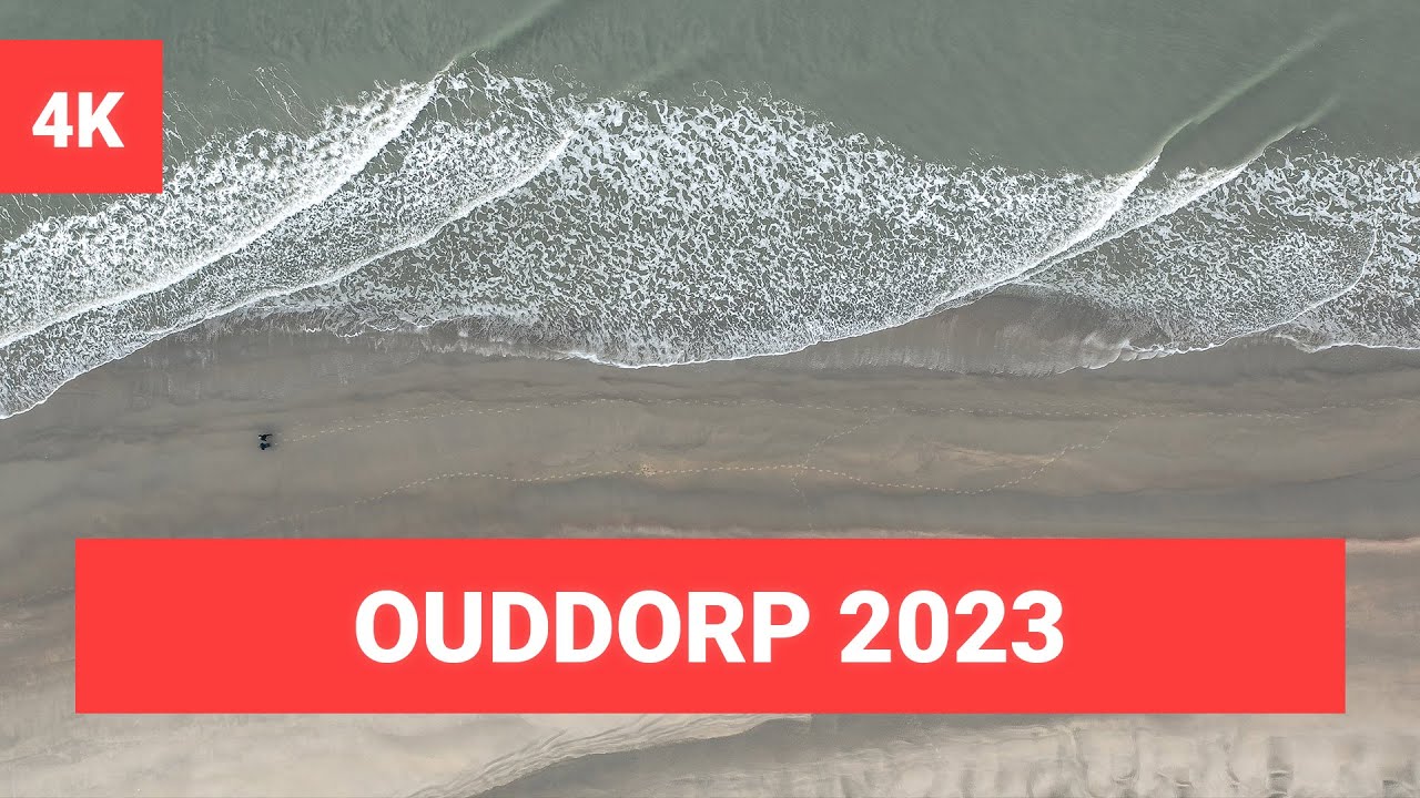 Ouddorp Januar 2023 | Northsea Drone Film - Dronenaufnahmen Nordsee | Strand von Ouddorp