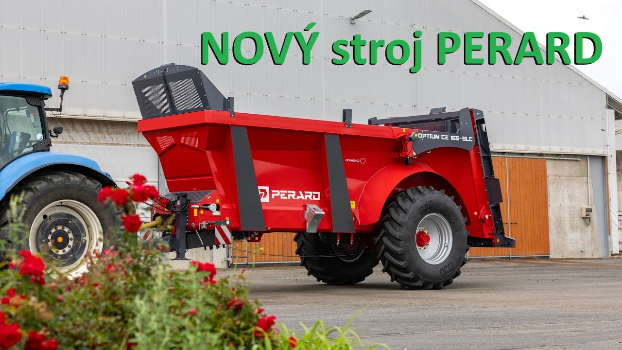 Příběh rozmetadla PERARD Optium, část 1. - dorazilo nám rozmetadlo PERARD! Jaké je?