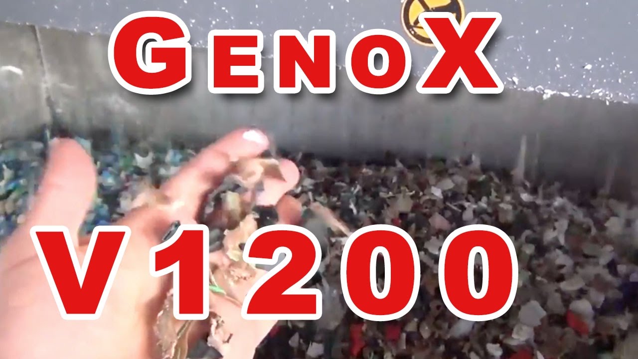 Kruszarka Do Tworzyw Sztucznych, Kruszarka GENOX V1200 - P&F WARTACZ