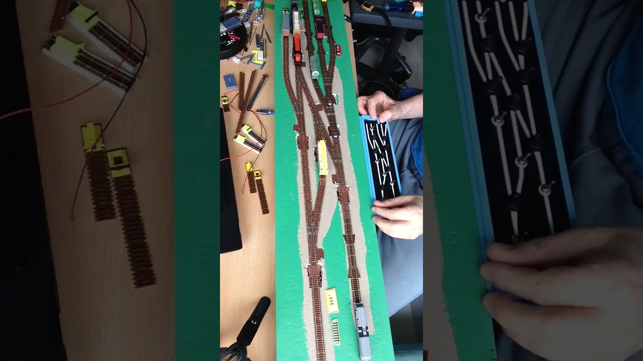 Timesaver Plus Inglenook Shunting Puzzles N Scale Hand Built Tracks Jigs Magnetic Uncouplers