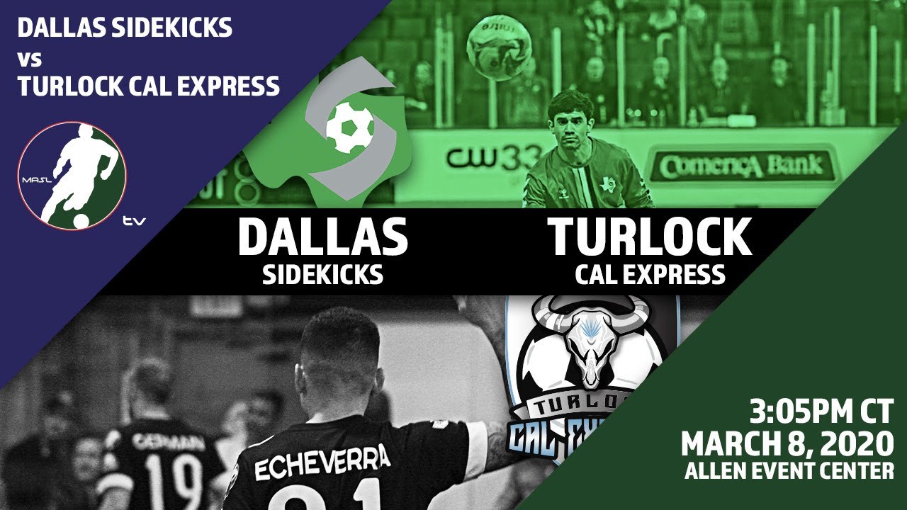 Dallas Sidekicks vs Turlock Cal Express