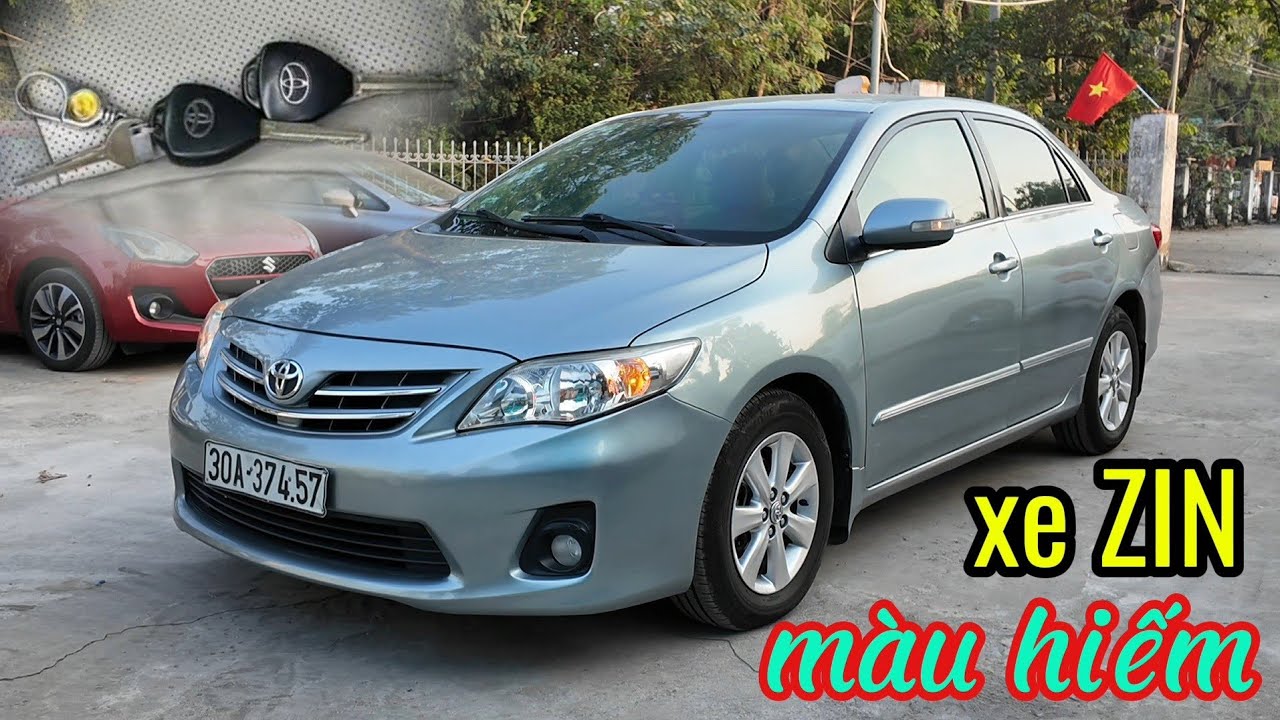 Toyota Corolla Altis 1.8G 2012 màu xanh đá ít gặp | Máy số, thân vỏ ZIN