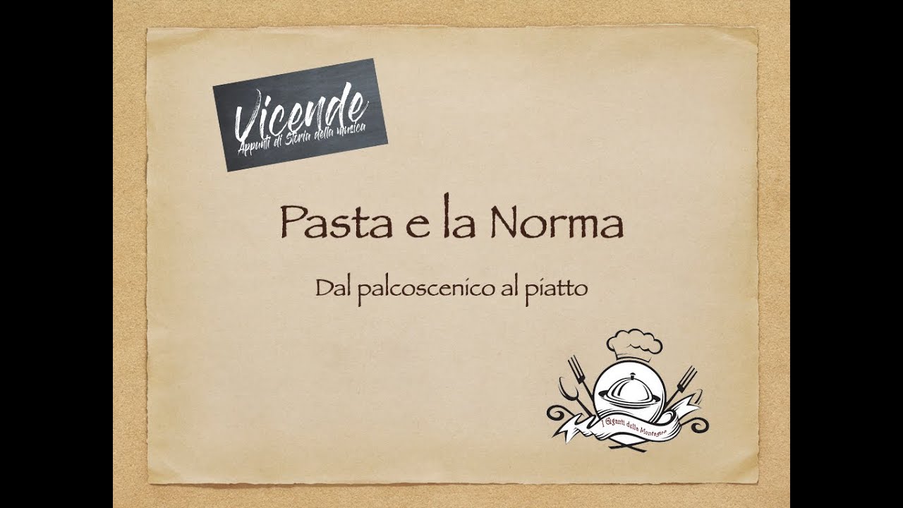 Che bocconi da Gigante! - Pasta e la Norma