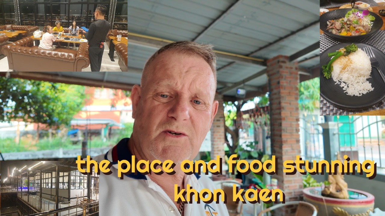 eating out in khon kaen thailand