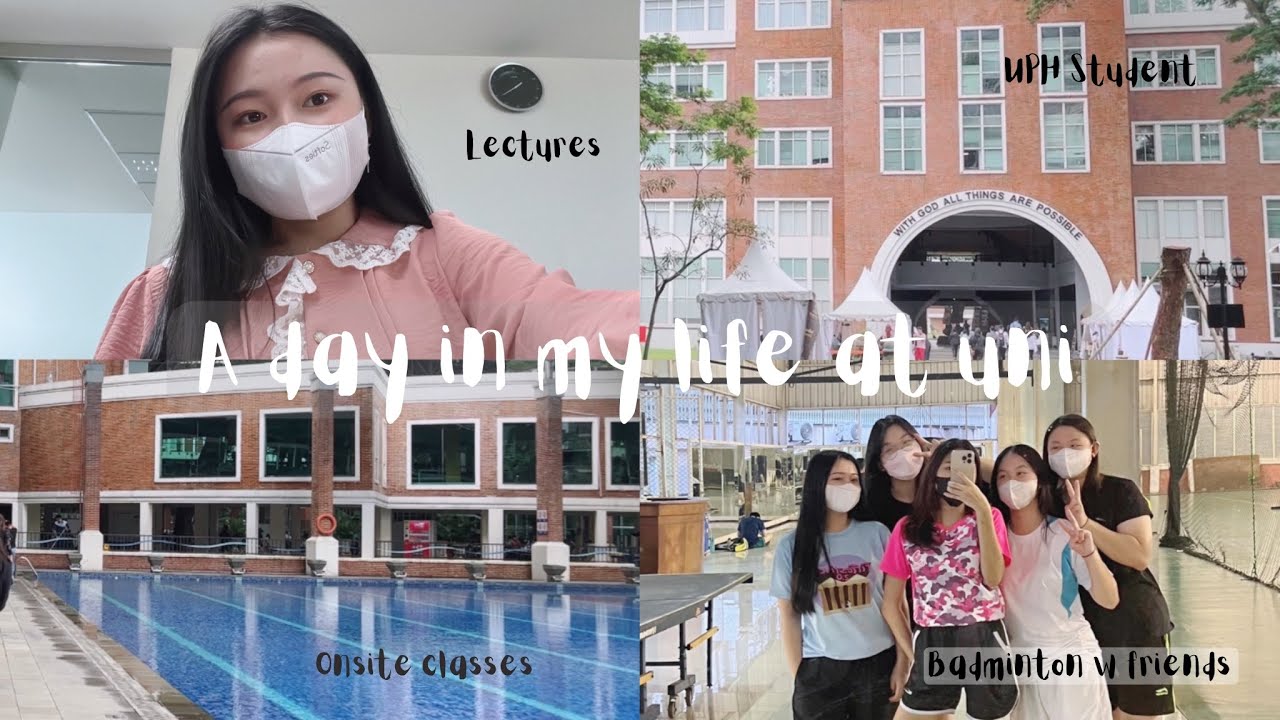 A day in my life as Mahasiswa UPH (Universitas Pelita Harapan) | uni diariew #4