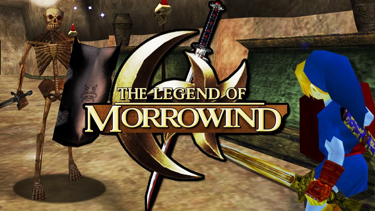 Zelda: The Legend of Morrowind - OoT x Morrowind Crossover Mod (Full Game)