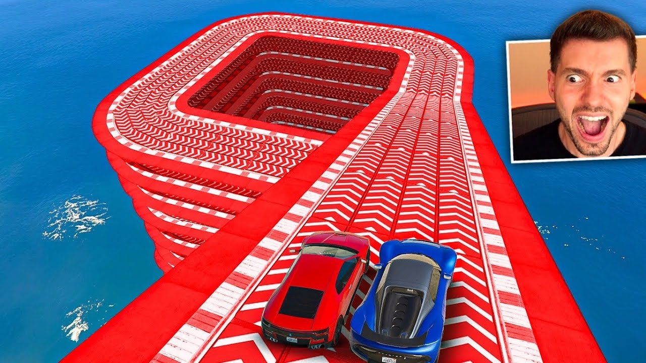 GTA V Online: MEGA RAMPA QUADRADA mais rápida! (99,99999% impossível)