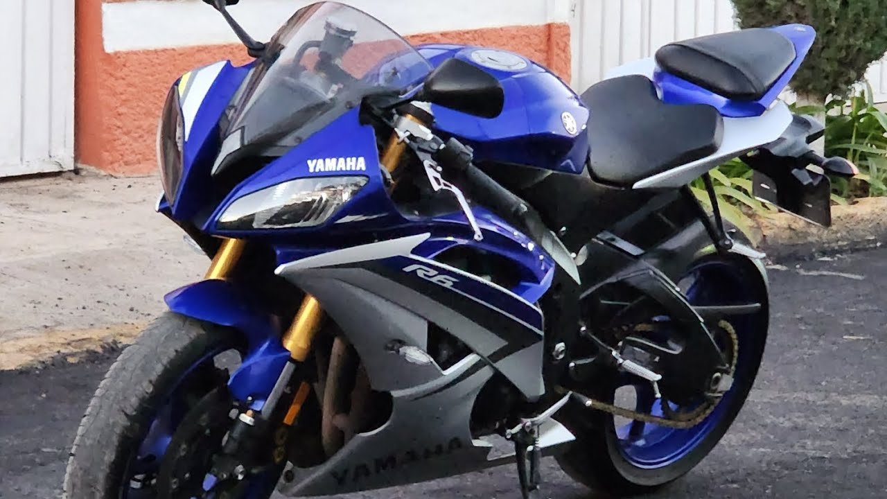 Yamaha YZF R6 2016 Race Blue
