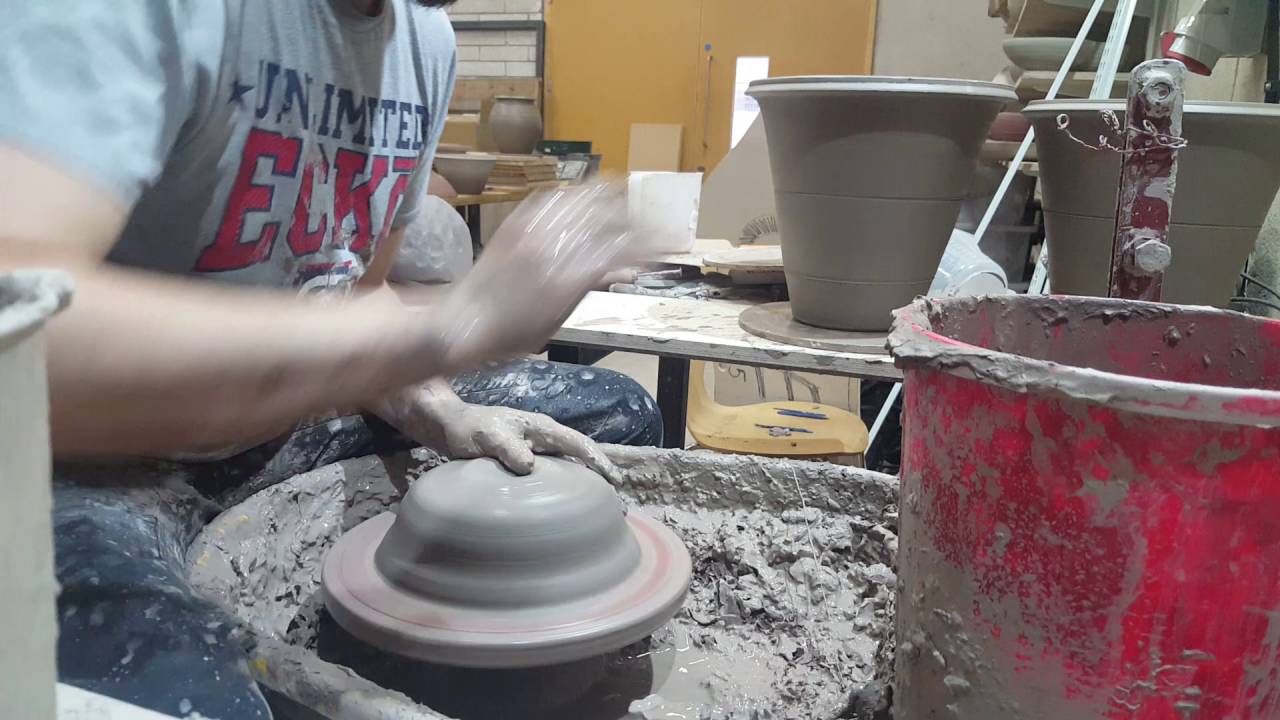making flowerpots with reclaim