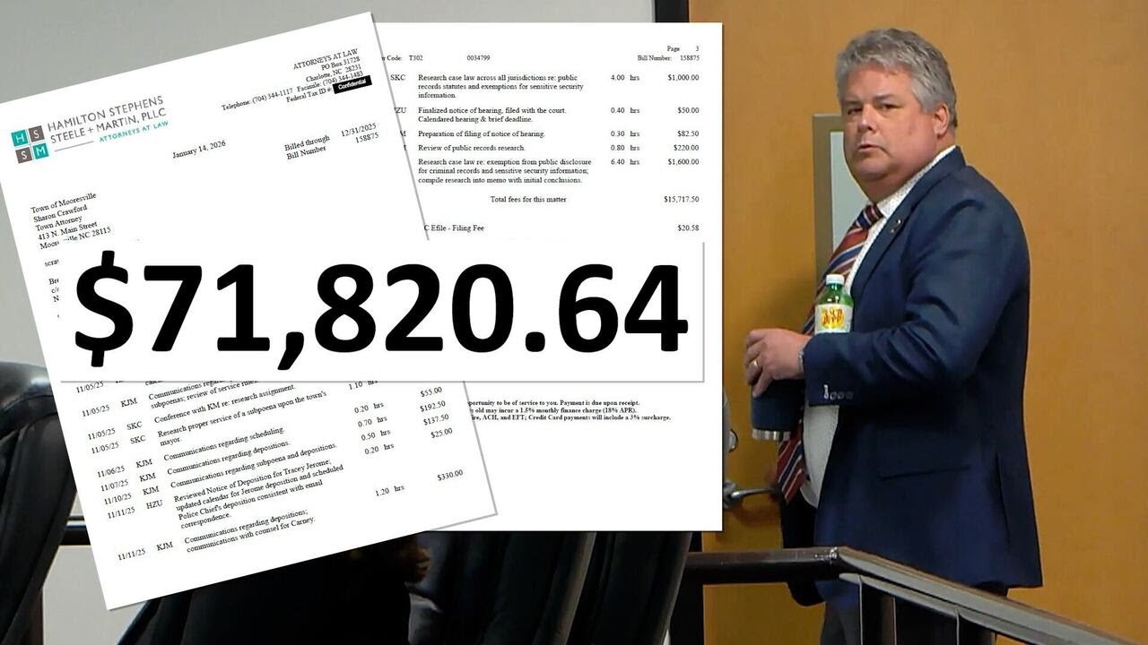 Налогоплательщики Мурсвилла потратили 71 000 долларов, чтобы скрыть видео с мэром с камер наблюдения