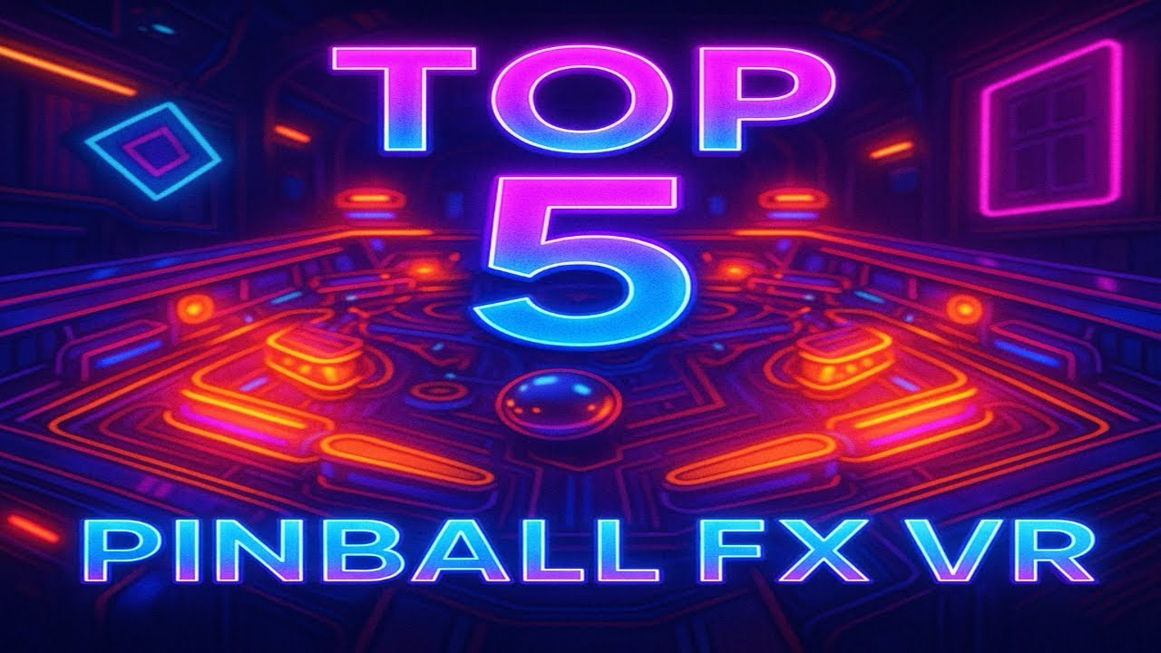 Les 5 meilleurs jeux VR de l&rsquo;&eacute;t&eacute; (2025) &ndash; N&deg;5 : Pinball FX VR 🕹️