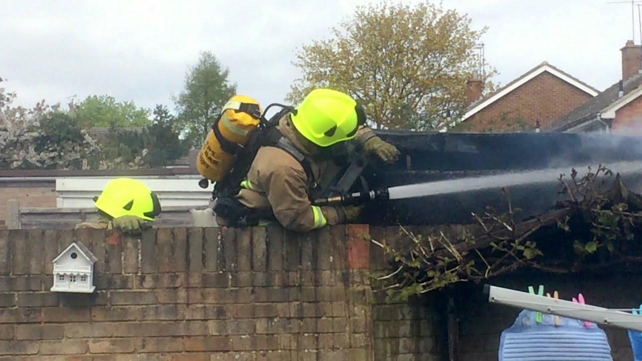 Kent Fire & Rescue Service - Vehicle Fire, Vinters Park, Fri 18/4/14