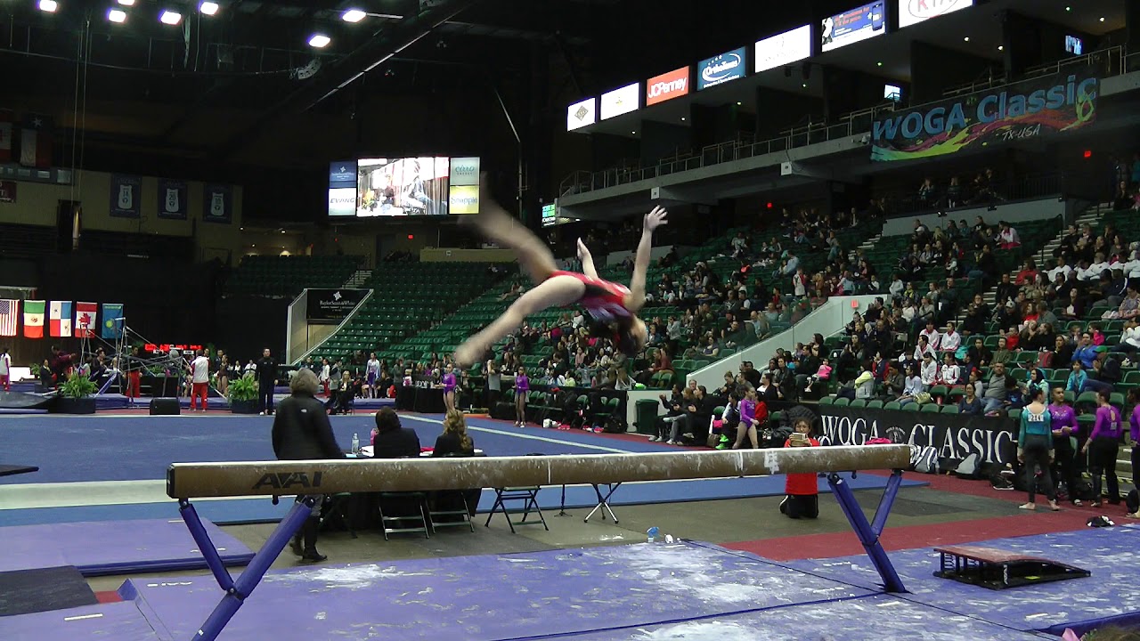 Yuna Endo Beam - 2018 WOGA Classic