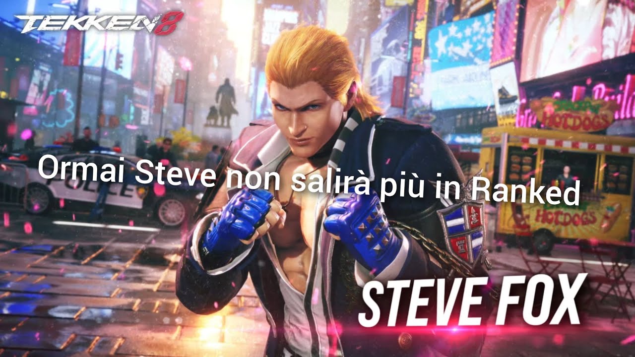 eccomi ancora una volta a bestemmiare con Steve Fox mi devo allenare!