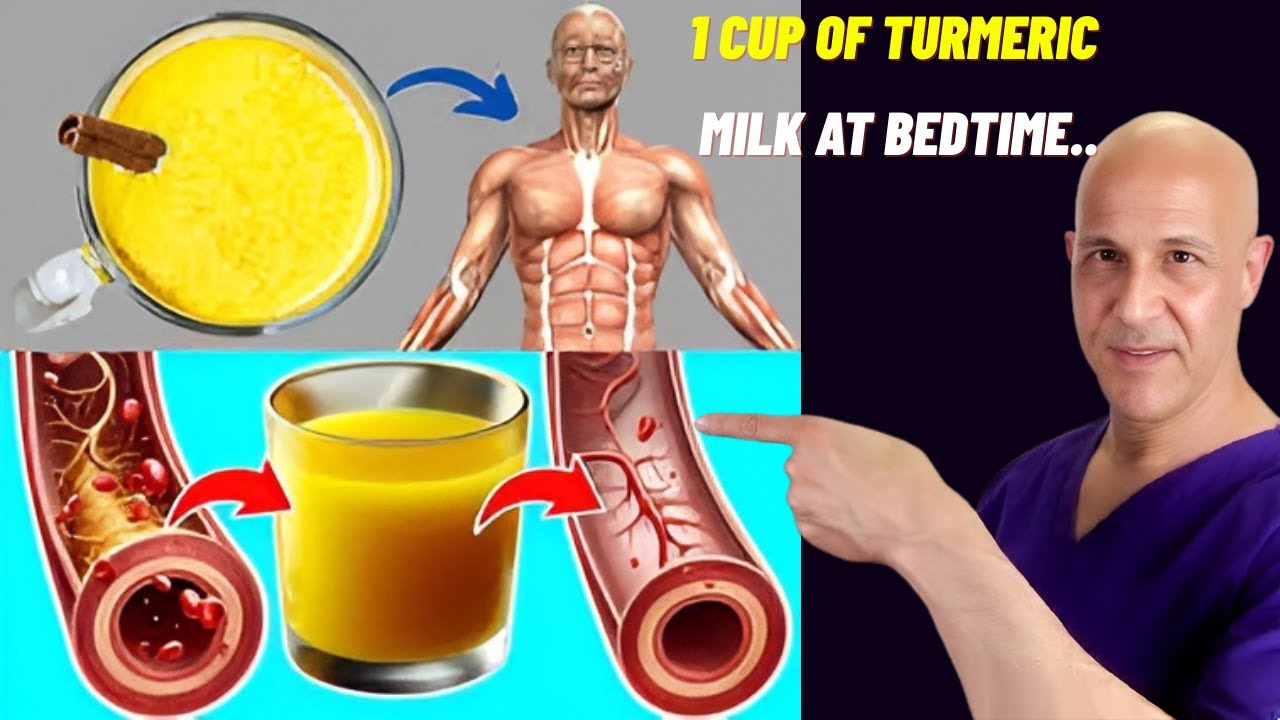 1 CUP of TURMERIC MILK at Bedtime...Your Body Will Thank You a Million Times | Dr. Allan Mandell