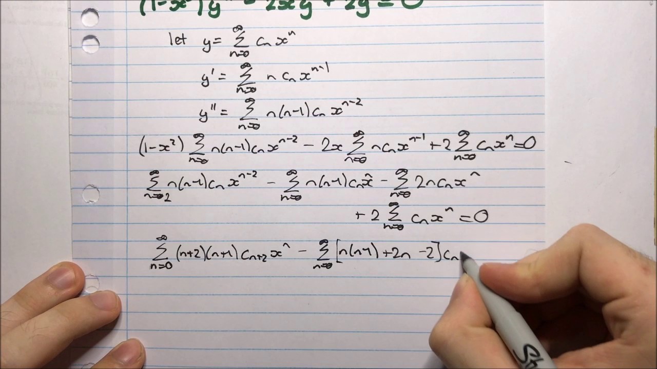 ODE: Using Series Expansions