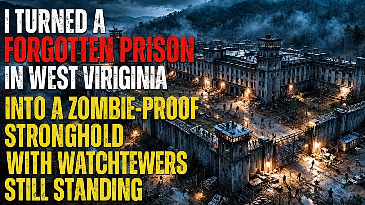 I Converted an Abandoned Prison in West Virginia Into a Zombie Proof Fortress With Guard Towers Stil