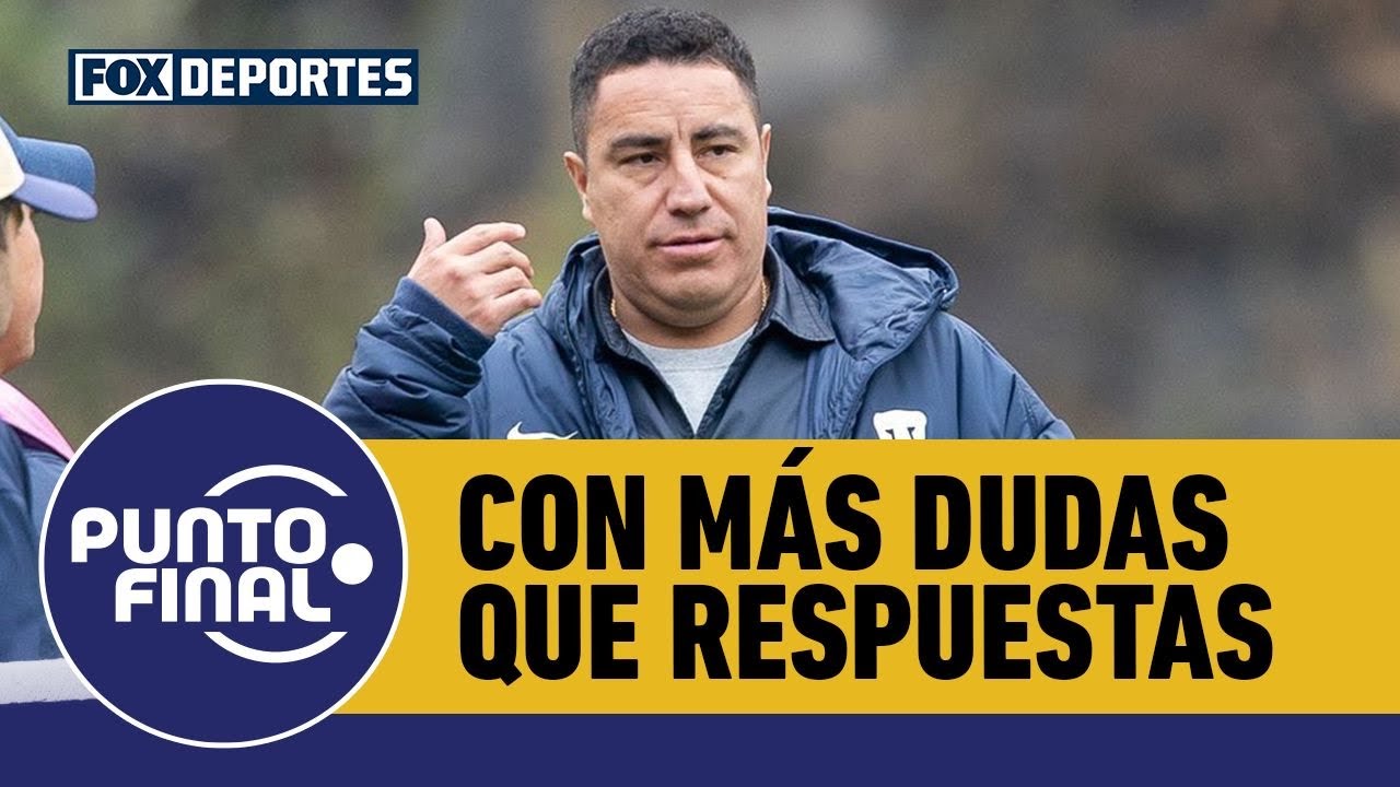 👀 La incógnita de PUMAS al estrenarse en la CONCACAF CHAMPIONS CUP | Punto Final