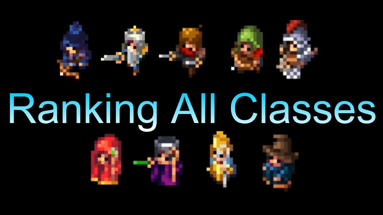 Ranking all Classes in Heroes of Hammerwatch
