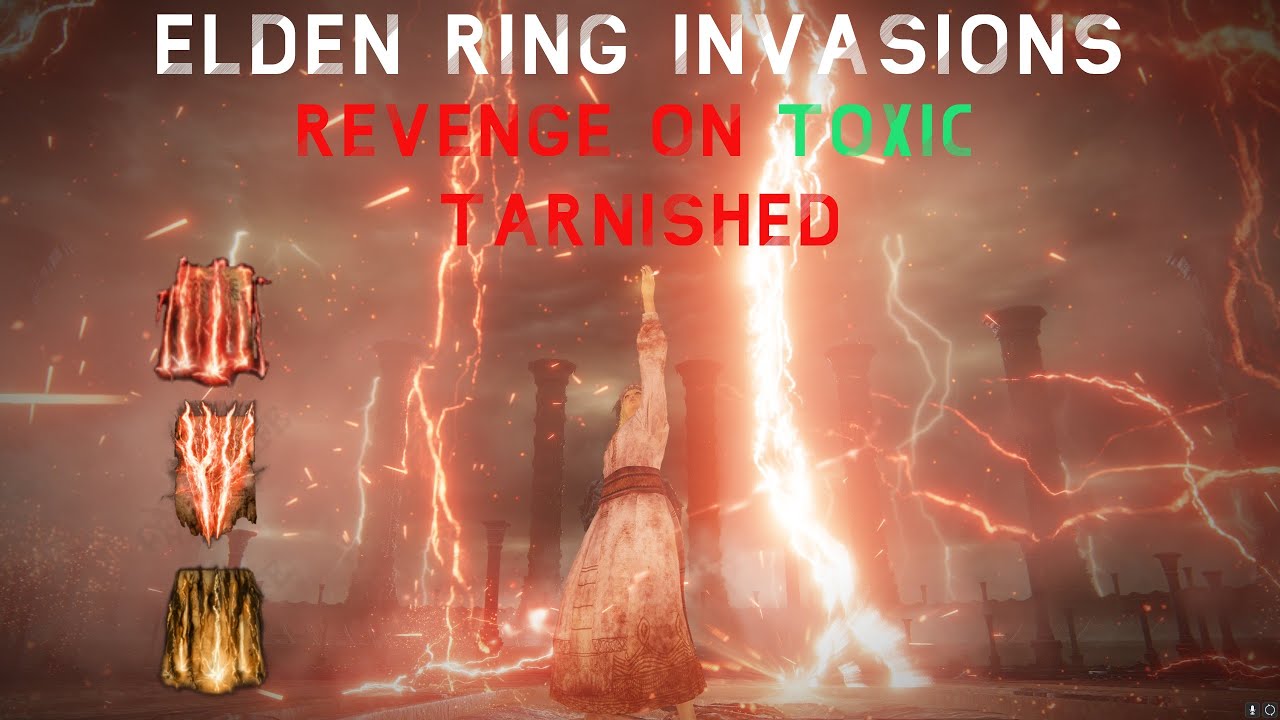 Elden Ring PvP Revenge Series - Lightning Build destroys Toxic Players