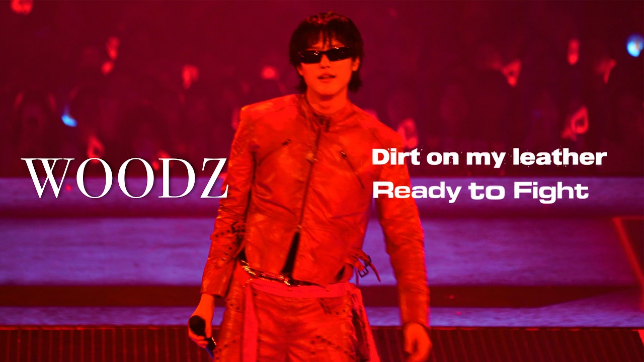 [4K] 251130 WOODZ - Dirt on my leather + Ready to fight | INDEX_00 DAY 2 우즈 콘서트