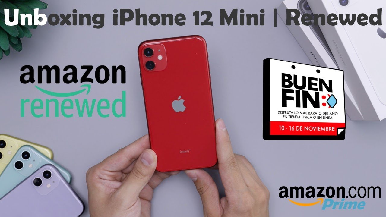 #Reacondicionado #Apple #iPhone 12 Mini 64GB - Product Red | #Unboxing Y Review | Amazon Experiencia