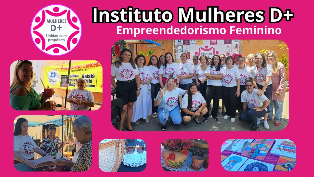 Instituto Mulheres D+ - Arte, Gastronomia e Cuidados Pessoais