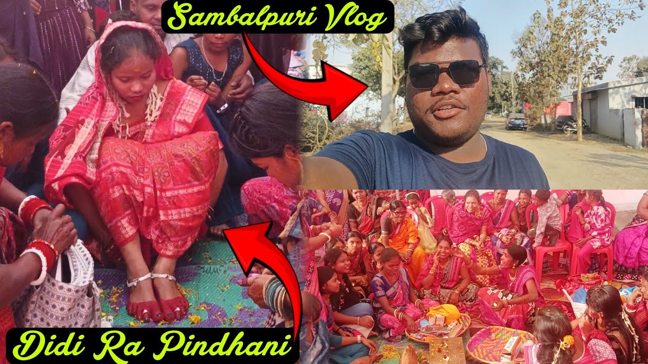 Pindhani Vlog // ଓରାମ୍ ସମାଜ୍ ପିନ୍ଧାନି ରିତୀ/ନିତୀ // Our Oram Culture Rasam // Sambalpuri Full Vlog