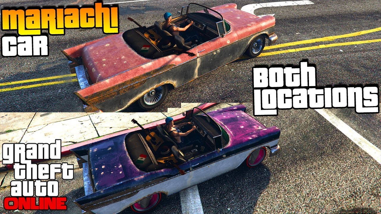How to get the Mariachi Car 💥 2 Locations 💥 Solo | How to Mod Mariachi Car