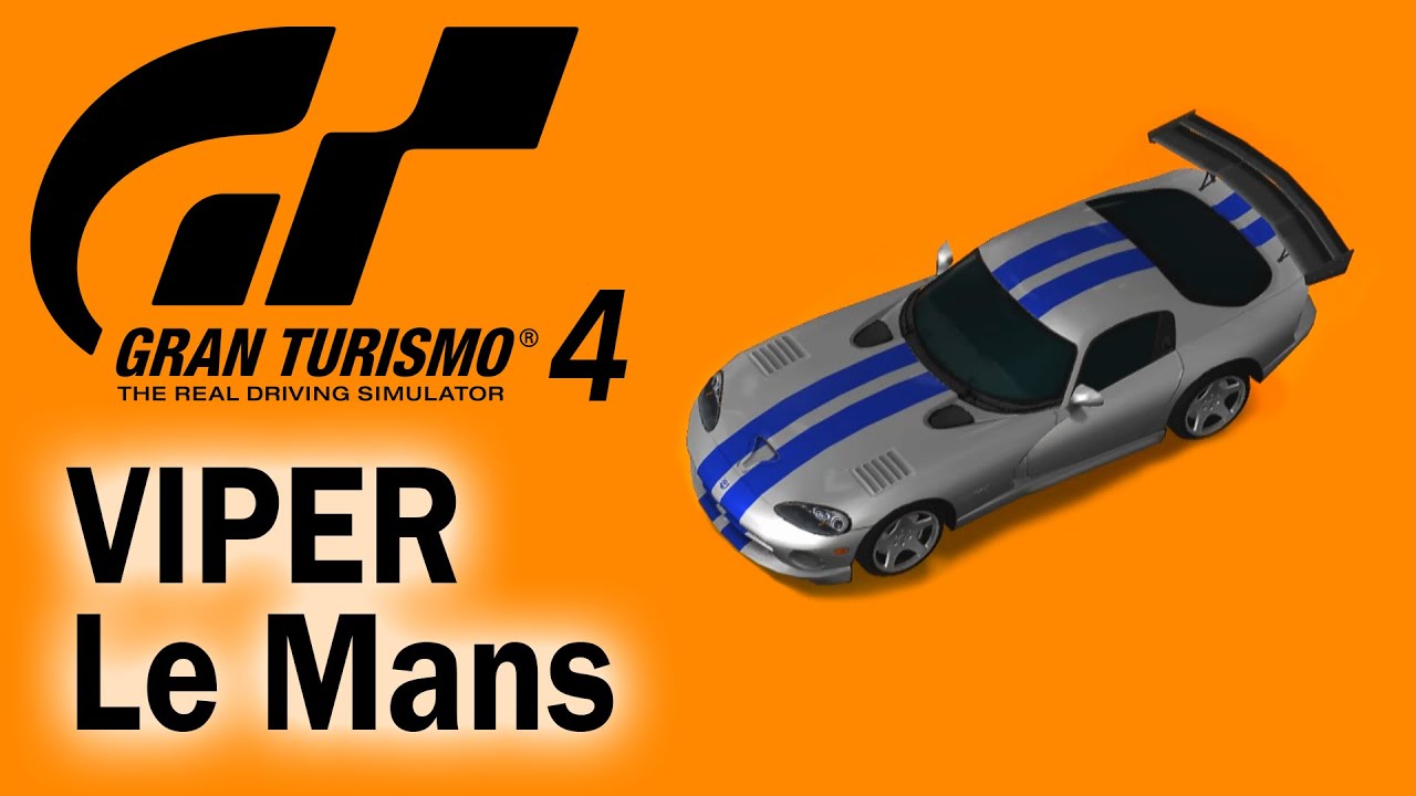 Gran Turismo 4 - Dodge Viper GTS - Le Mans Lap