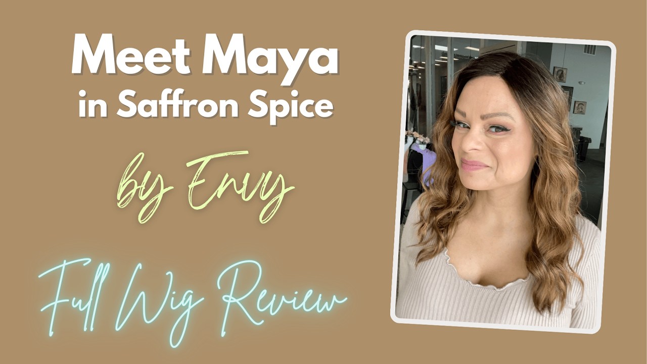 Reviewing Envy's Maya in Saffron Spice | Wig Review