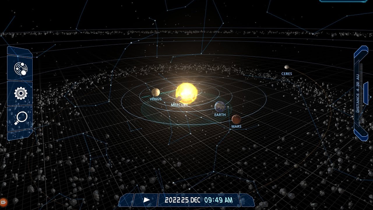 Exploring the whole solar system in Solar System Scope (MOST VEIWED VIDEO!!!!!!!) 🥳 🎉 🎊