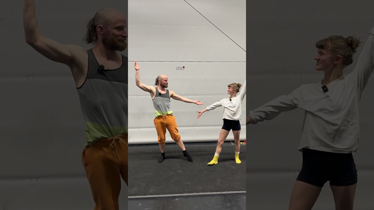 Partner Acrobatics: 4 acrobatic dance moves idea