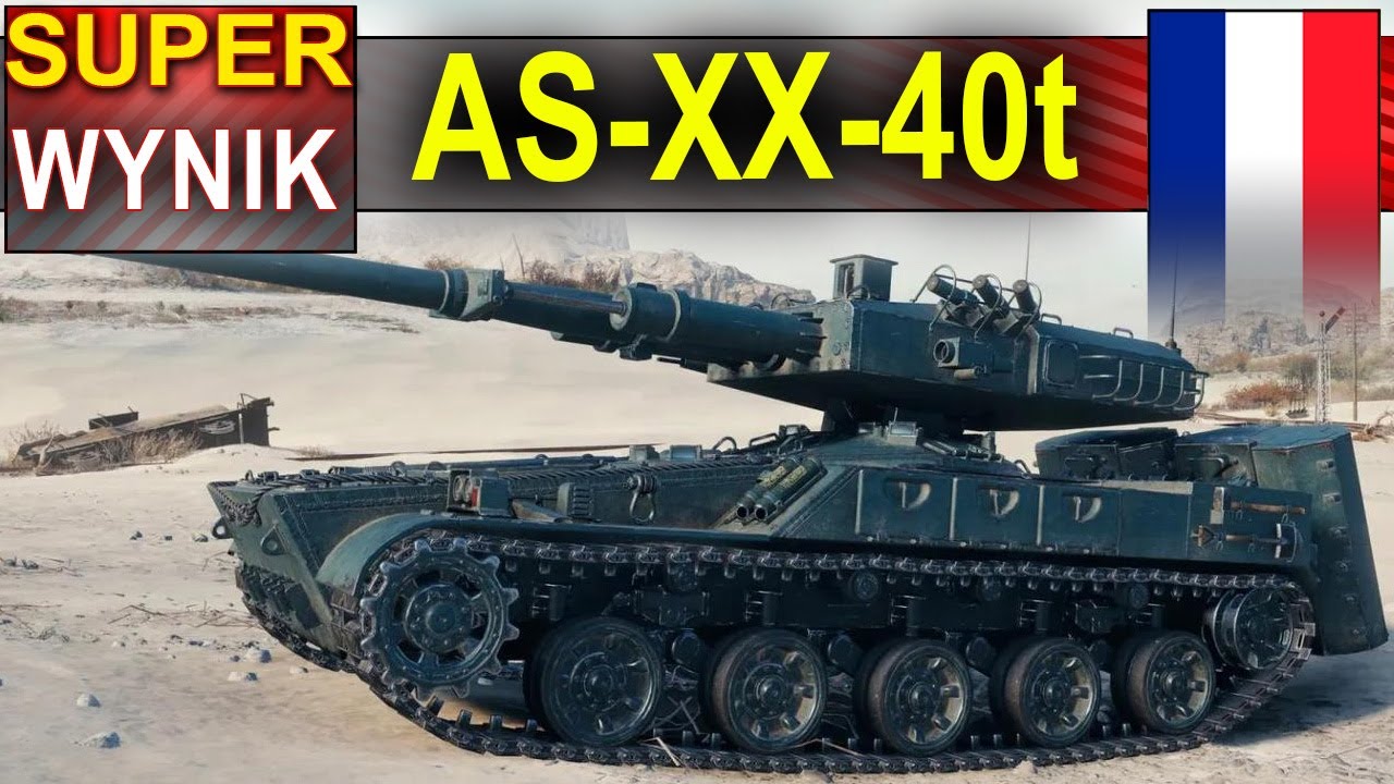 AS-XX-40t  - niesamowity wynik nową 11 - World of Tanks