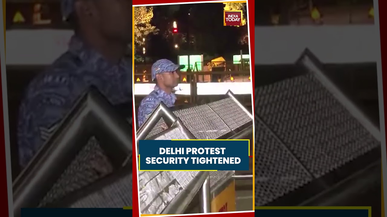 CJP Protest 2.0: Delhi Protest Security Tightened Ahead Of October 10 Demonstration #cjp #delhi