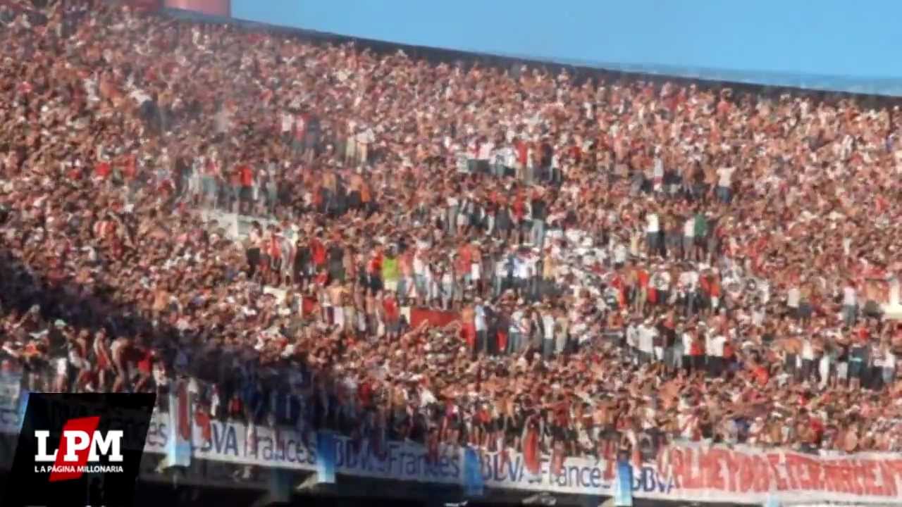 Ay che bostero, mirá qué distintos somos - River vs Lanús - Torneo Inicial 2012