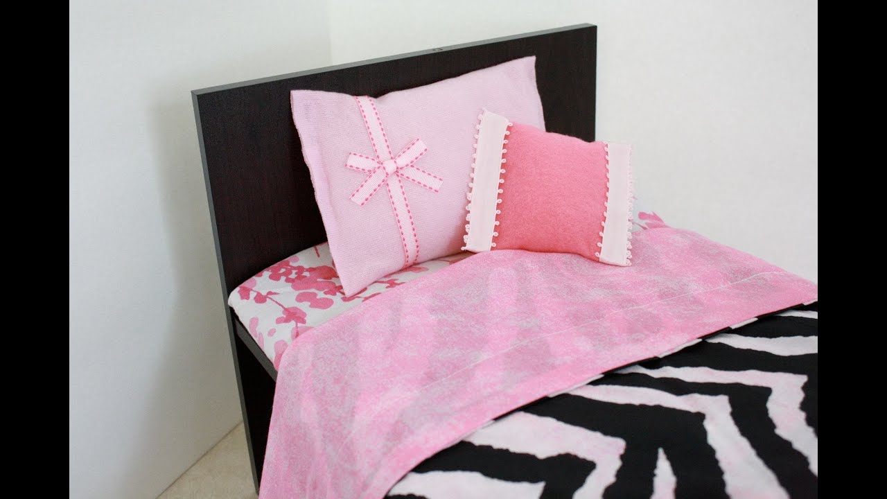 How to Make a Wooden 18 inch Doll Bed for about $10.00 : Plus Bunk Beds