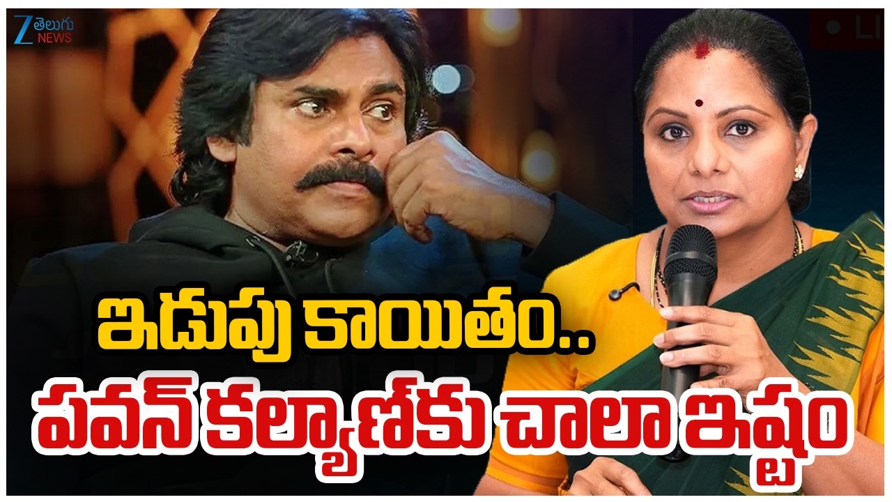 TRS President Kalvakuntla Kavitha Sensational Comments On Pawan Kalyan | Zee Telugu News