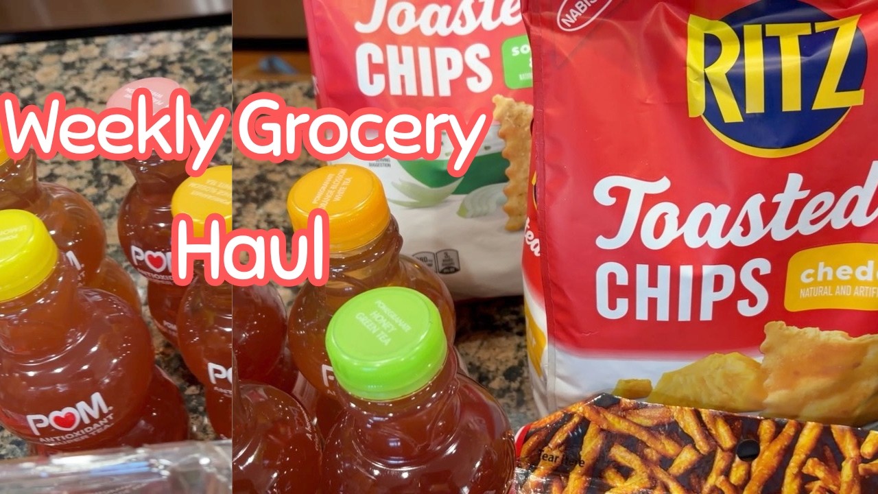 Weekly Grocery Haul| Love My Snacky Snacks| Budget Shopping
