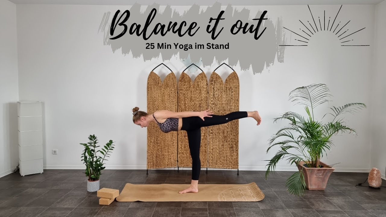 25 Min. Yoga im Stehen | Balance, Standfestigkeit & Erdung | no hands