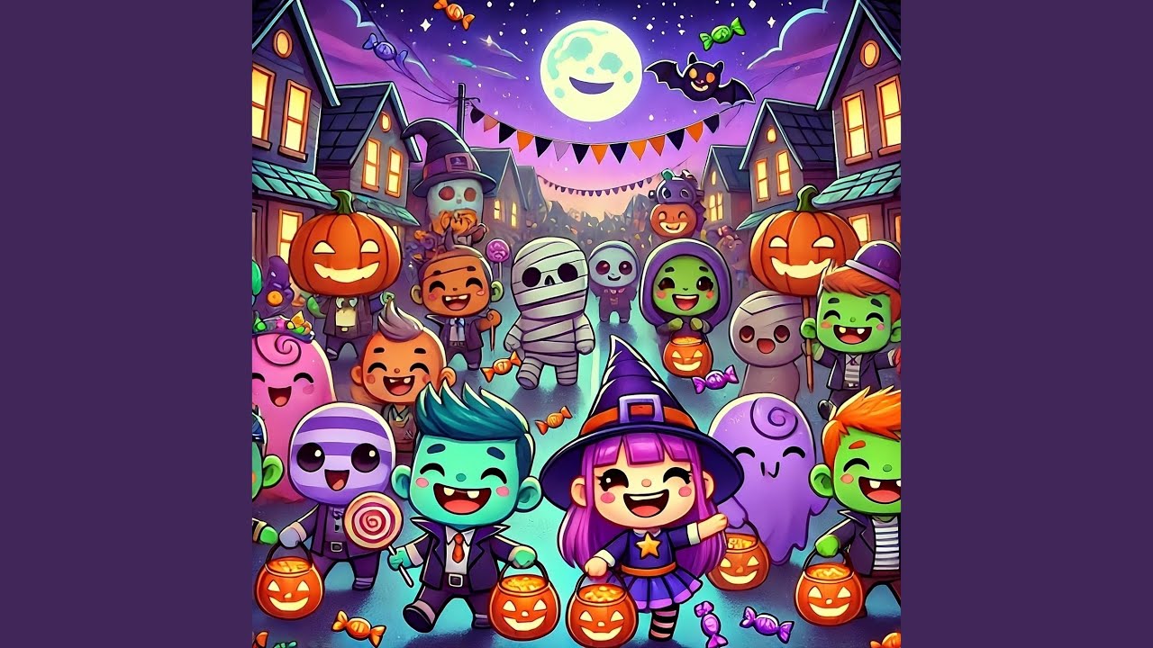 Spooky Night Adventure (Scary Halloween Song for Kids)