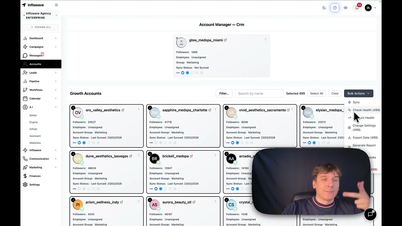 Inflowave - Instagram account management