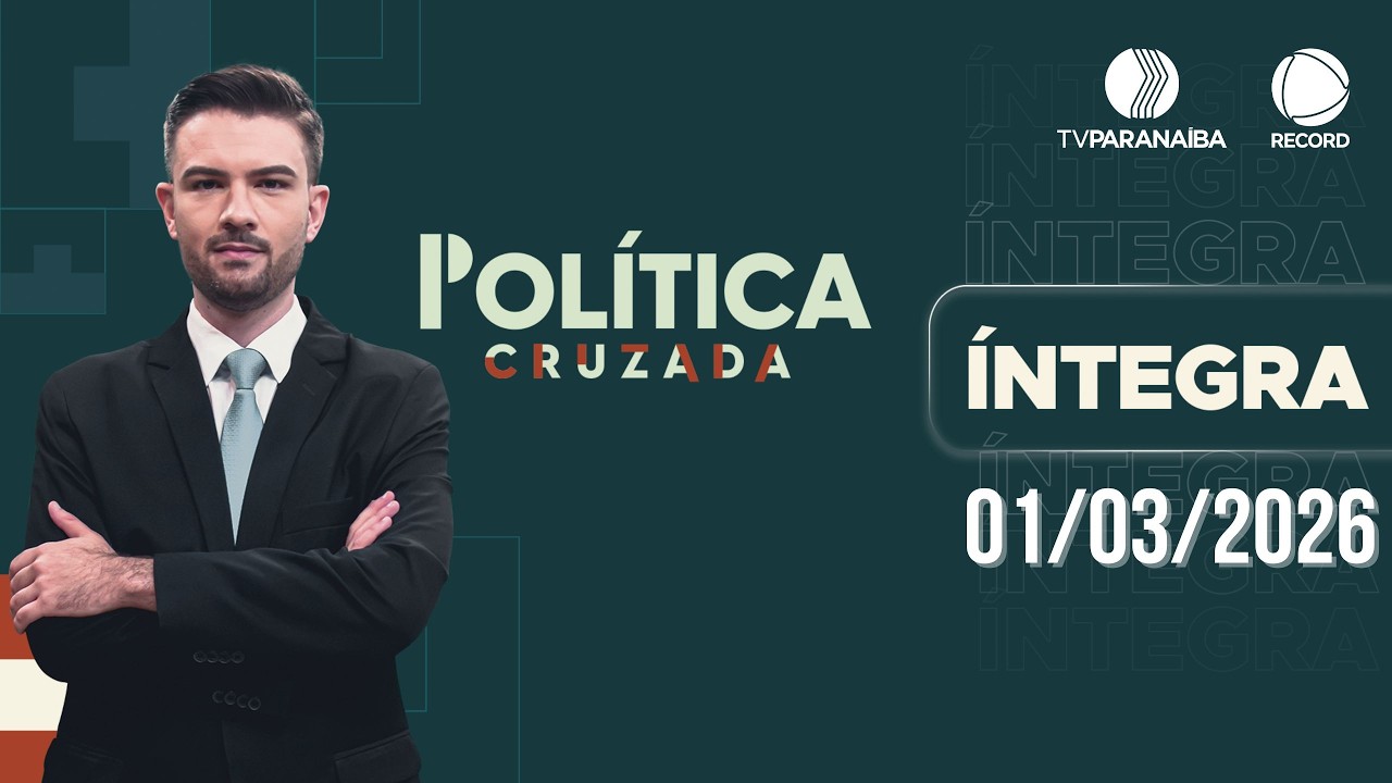 🔴 POLÍTICA CRUZADA | 01/03/2025 | TV PARANAÍBA AFILIADA RECORD