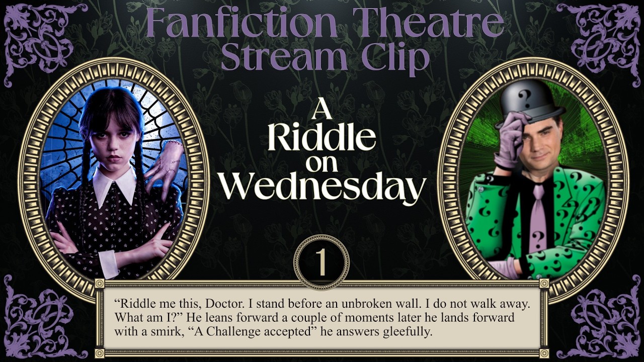 A Riddle on Wednesday (Batman/Wednesday) ch.1 (2025-08-07 stream clip)