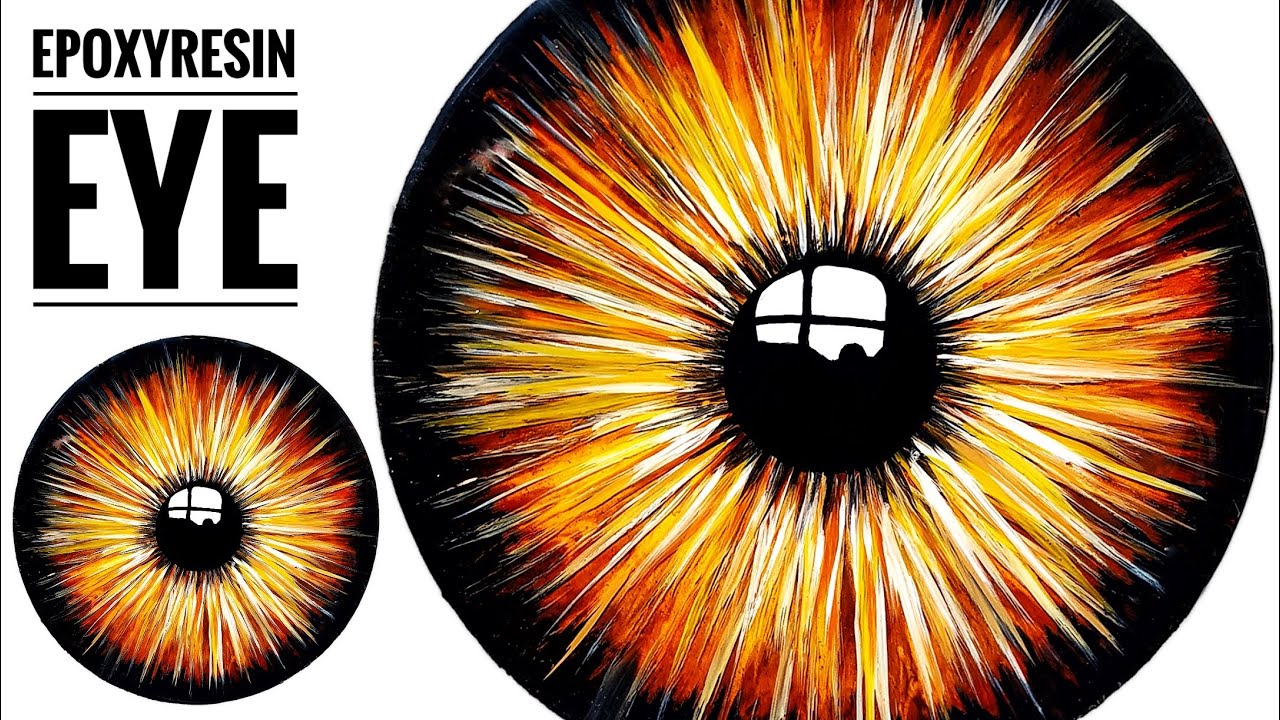 Resin Eye Technique 【resin art】