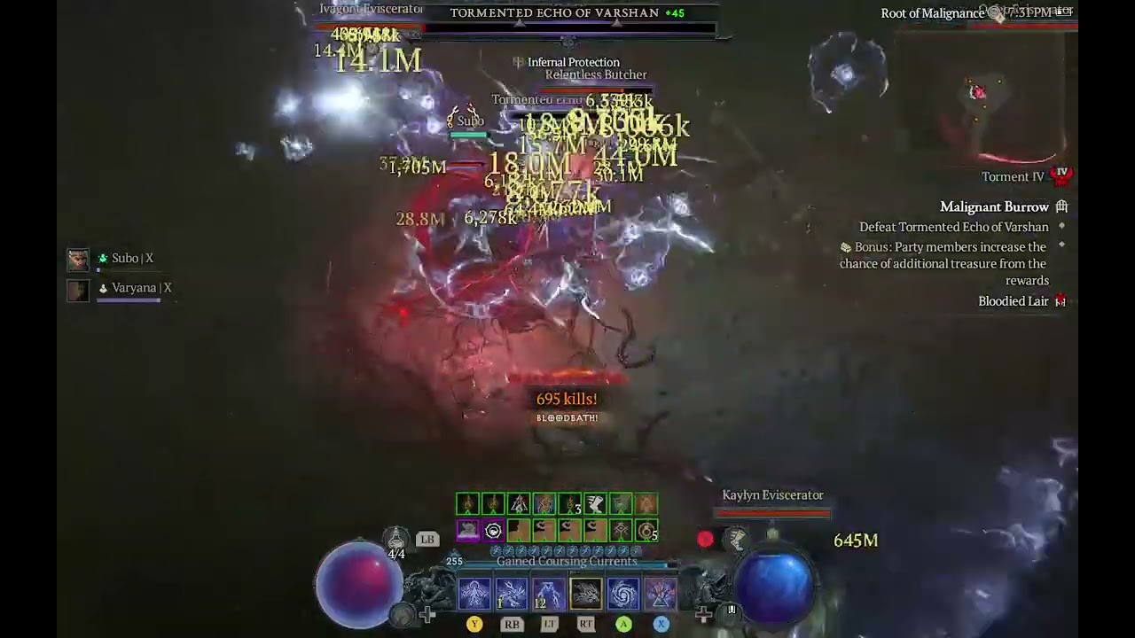 Diablo 4 - Season 12 - Bloodsoaked Varshan - CE Sorcerer 