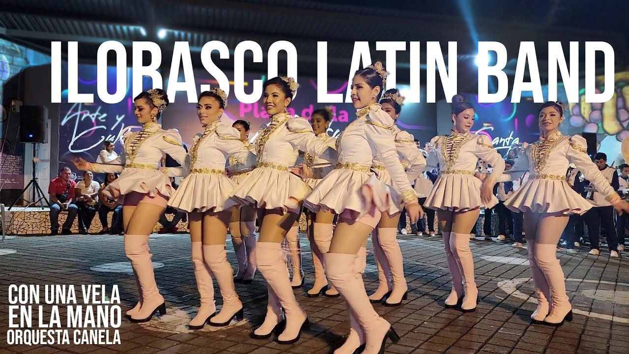 Ilobasco Latin Band - Con una vela en la mano - Presentación Paseo El Carmen, Santa Tecla