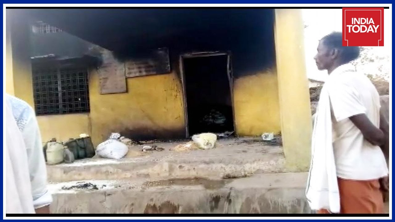 Massive Fire Breaks Out During Kerosene Distribution In Madhya Pradesh