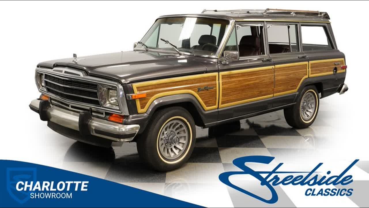 1988 Jeep Grand Wagoneer  9747-CHA for sale | Charlotte, Atlanta, Dallas, Tampa, Phoenix, Nashv...